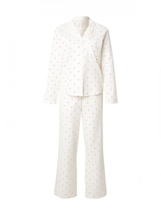 Foto van product Hunkemöller Pyjama rood / natuurwit