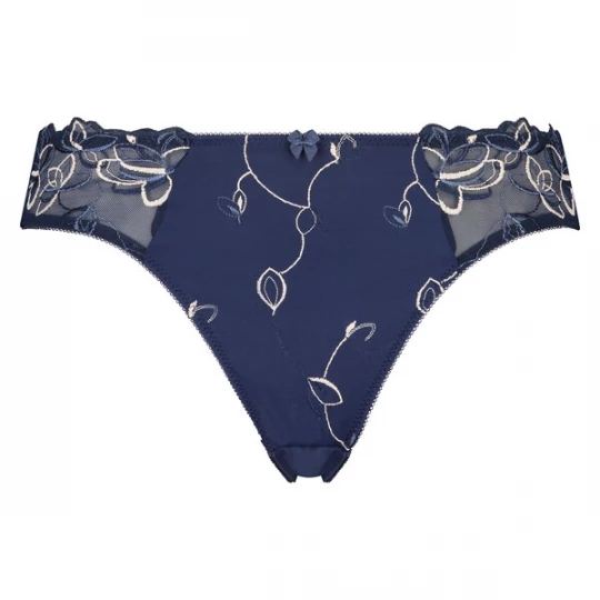 Foto van product Hunkemöller Slip 'Diva' nachtblauw / wit