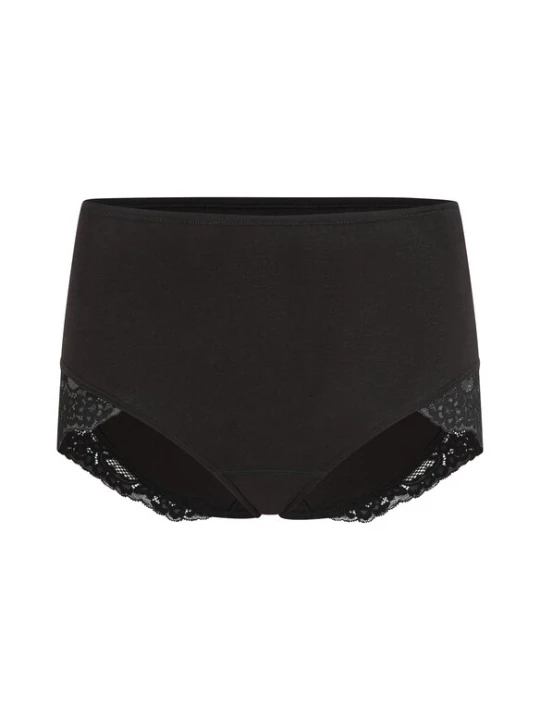 Foto van product Hunkemöller Slip 'Maxi Lace' zwart