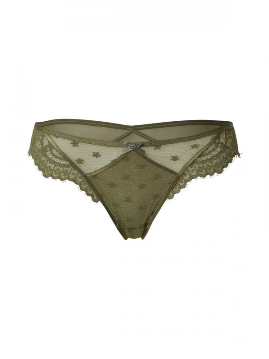 Foto van product Hunkemöller Slip 'Valora' olijfgroen