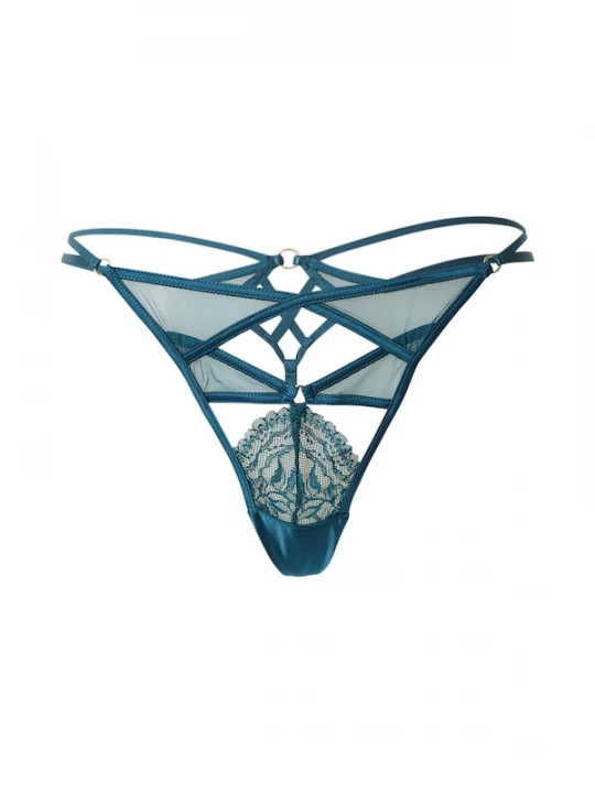Foto van product Hunkemöller String 'Amel' cyaan blauw