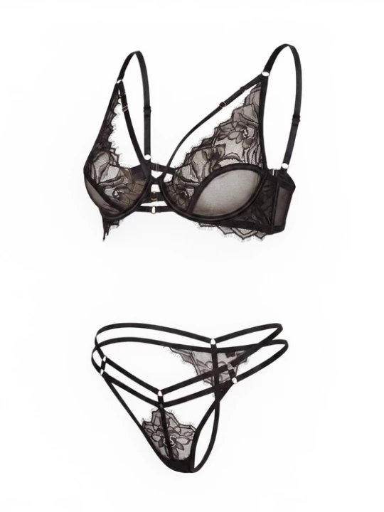 Foto van product Hunkemöller String 'Bea' zwart