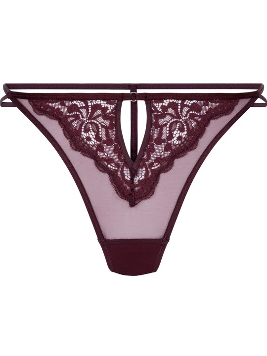 Foto van product Hunkemöller String 'Cinnamon' bordeaux