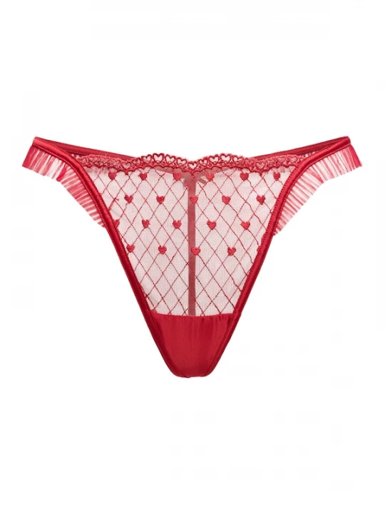 Foto van product Hunkemöller String 'Cordelie' bloedrood