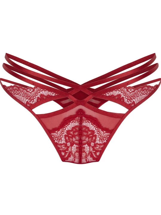 Foto van product Hunkemöller String 'Janine' donkerrood