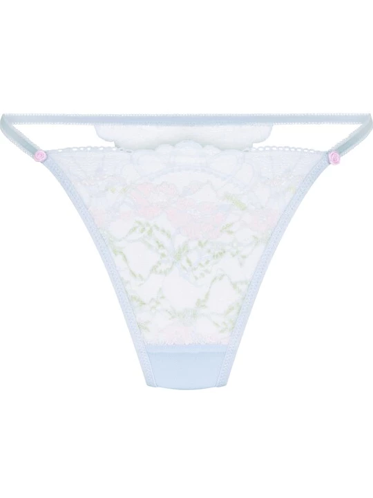 Foto van product Hunkemöller String pastelblauw / kiwi / rosa