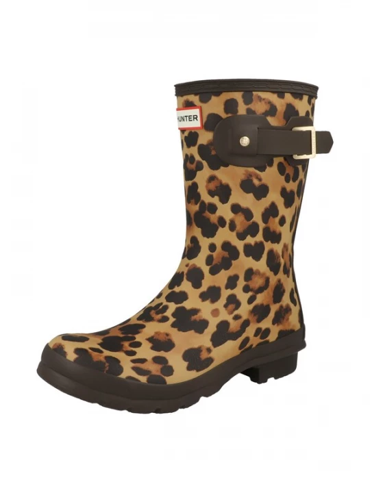 Foto van product HUNTER Regenlaarzen bruin / cappuccino / zwart