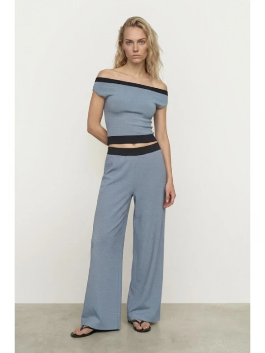 Foto van product HYPEDROP Broek 'paige' blauw