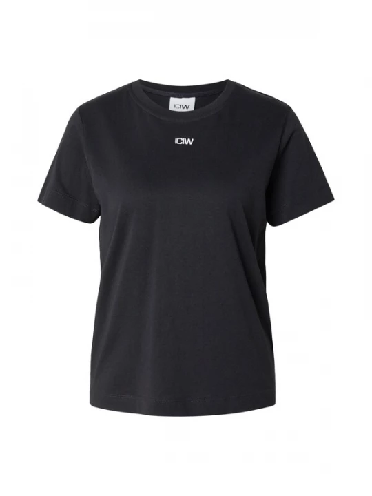 Foto van product ICANIWILL Functioneel shirt 'Everyday' zwart / wit