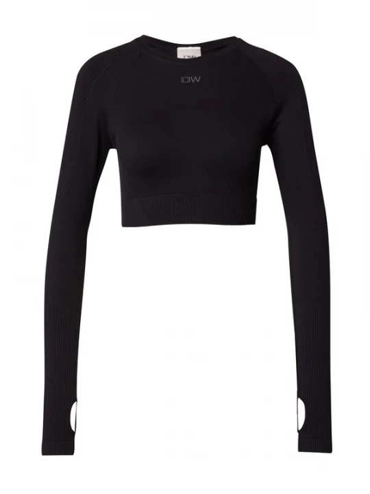 Foto van product ICANIWILL Functioneel shirt grijs / zwart