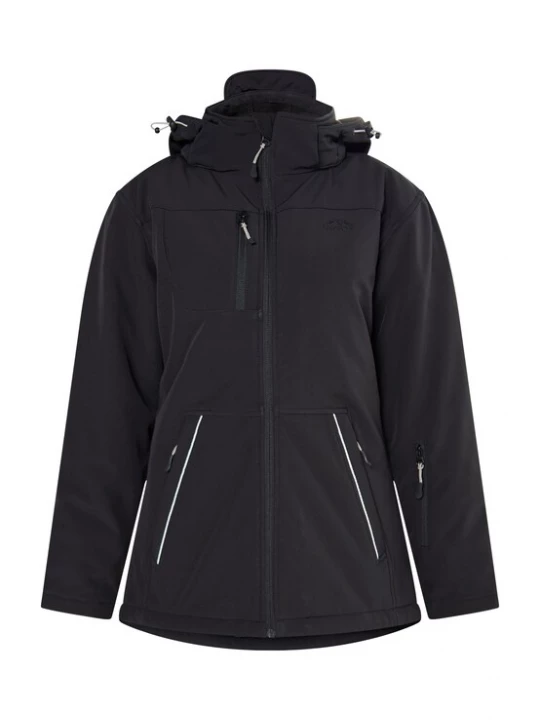 Foto van product ICEBOUND Functionele jas zwart / wit