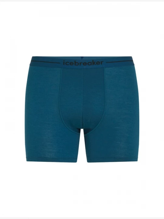 Foto van product ICEBREAKER Boxershorts 'Anatomica' blauw / zwart