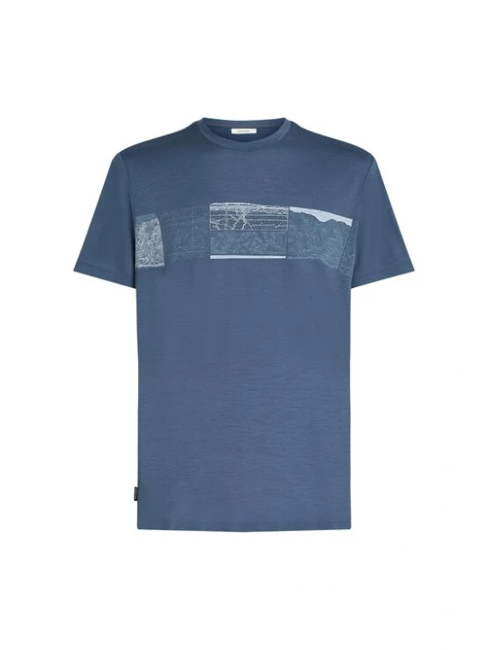 Foto van product ICEBREAKER Functioneel shirt 'Elev' blauw / pastelblauw