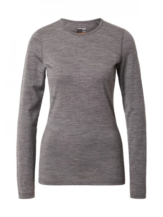 Foto van product ICEBREAKER Functioneel shirt 'Oasis' grijs gemêleerd