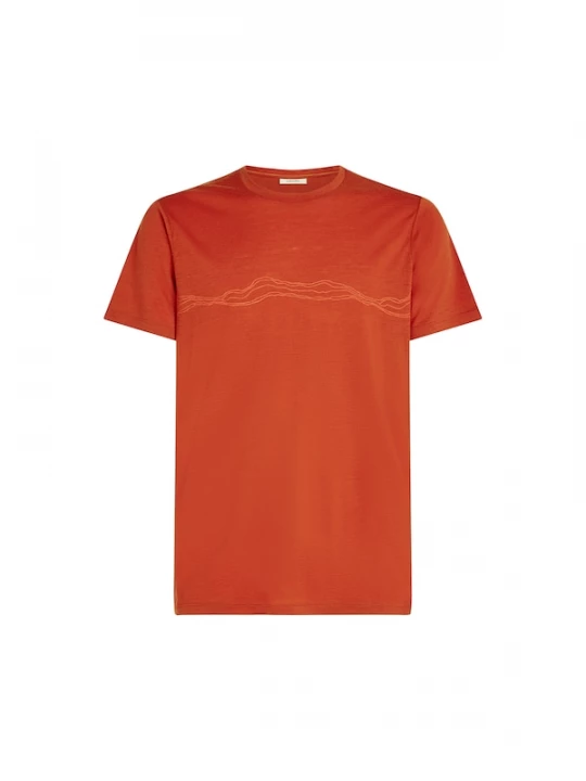 Foto van product ICEBREAKER Functioneel shirt 'TechLite' oranje / lichtoranje