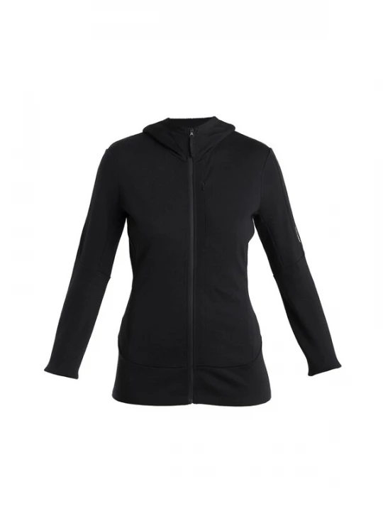 Foto van product ICEBREAKER Sportief sweatvest 'Quantum IV' zwart
