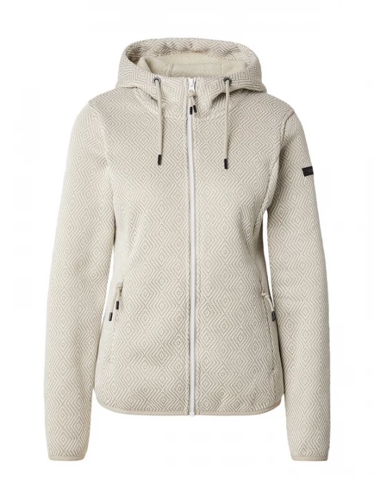 Foto van product ICEPEAK Functionele fleece jas 'ADRIAN' beige / brokaat