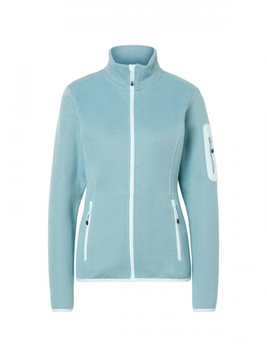 Foto van product ICEPEAK Functionele fleece jas 'BOWERSVILLE' lichtblauw / zwart