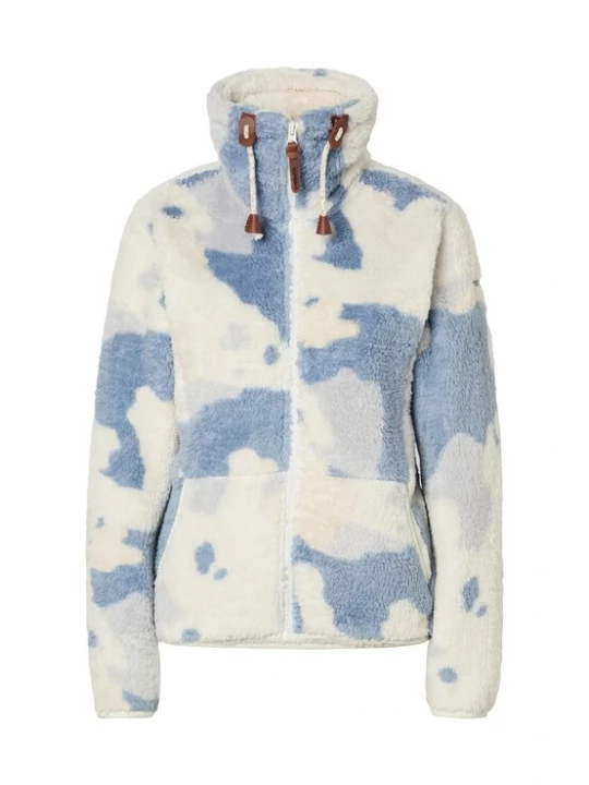 Foto van product ICEPEAK Functionele fleece jas 'COLOMA' hemelsblauw / lichtgrijs / wolwit
