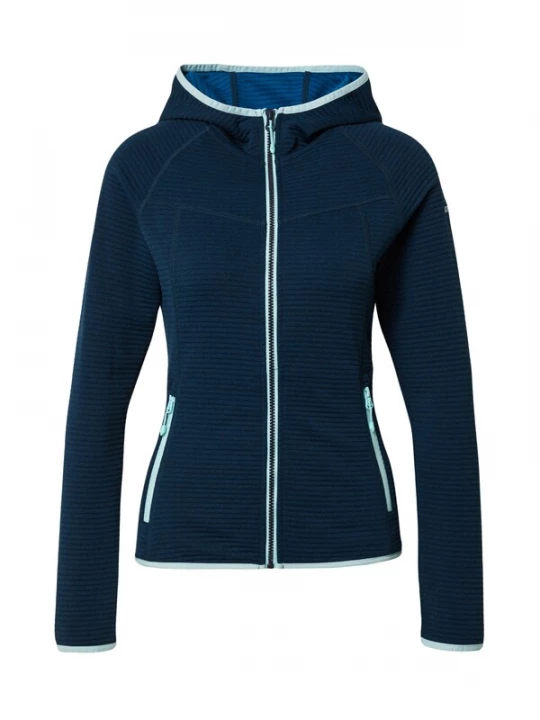 Foto van product ICEPEAK Sportief sweatvest donkerblauw / wit