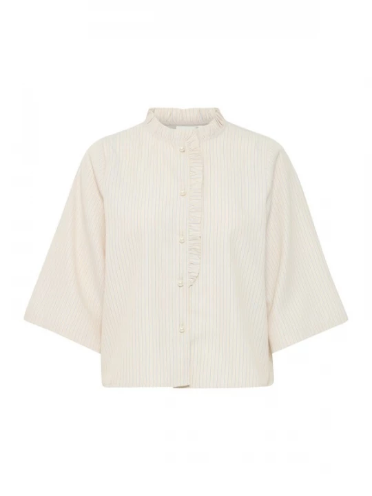 Foto van product ICHI Blouse beige / crème