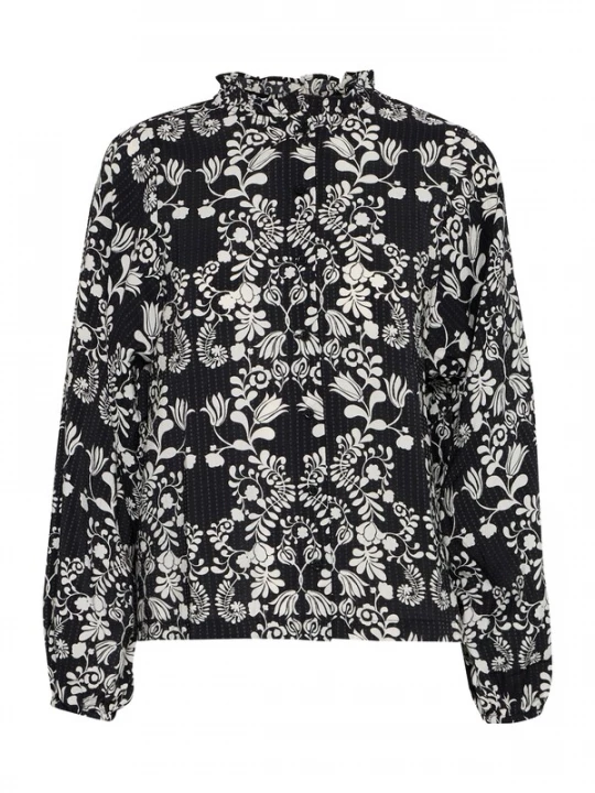 Foto van product ICHI Blouse 'GOCINA' natuurwit
