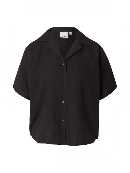 Foto van product ICHI Blouse 'IAFOXA' zwart