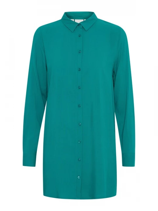 Foto van product ICHI Blouse 'ICHMain' smaragd