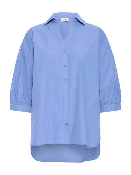Foto van product ICHI Blouse 'IHJALBA' lichtblauw