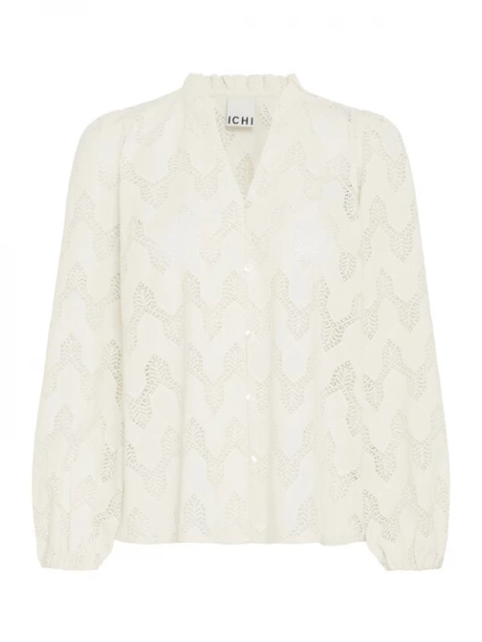 Foto van product ICHI Blouse 'IHJunela' eierschaal