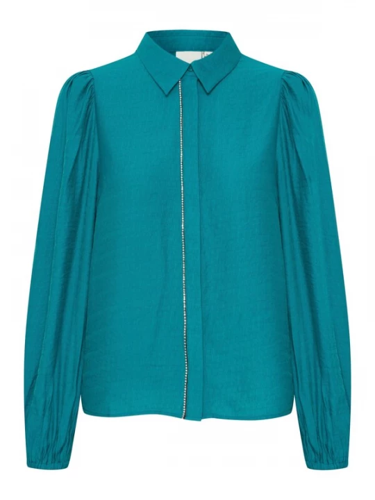 Foto van product ICHI Blouse 'IHRhines' petrol