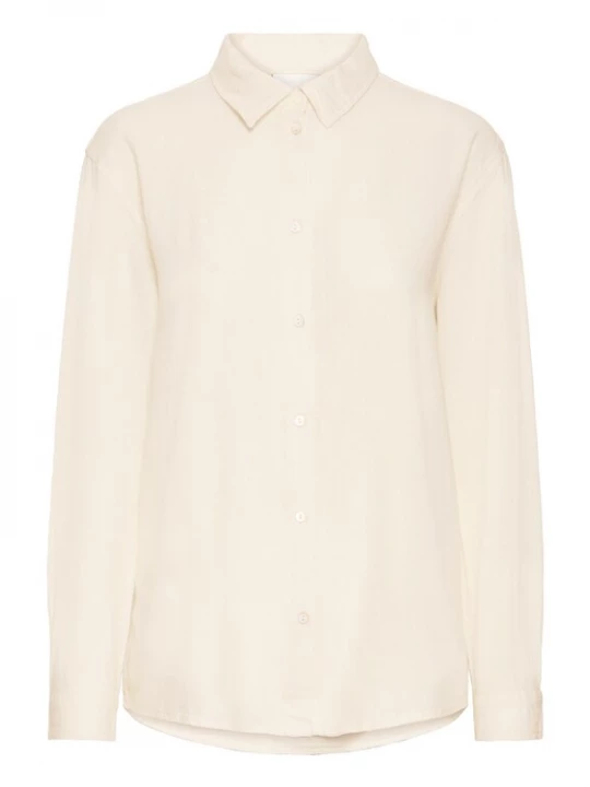 Foto van product ICHI Blouse 'LINNO' taupe