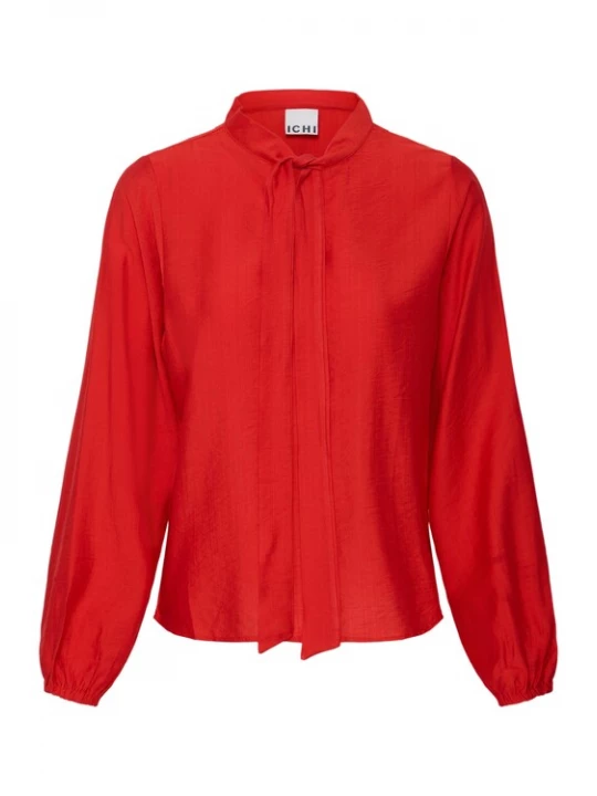 Foto van product ICHI Blouse vuurrood