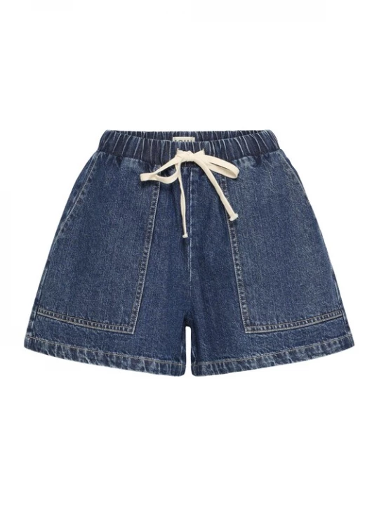 Foto van product ICHI Broek 'ICHKamina' blauw denim