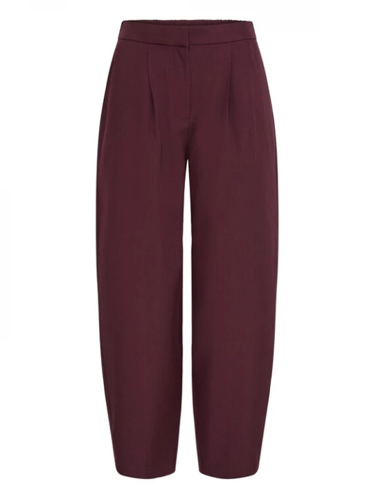 Foto van product ICHI Broek 'IHFava' bordeaux