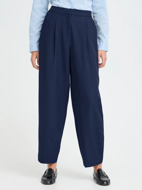 Foto van product ICHI Broek 'IHFAVA' navy