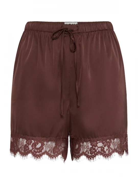Foto van product ICHI Broek 'IHFUCHILLA SHO' chocoladebruin