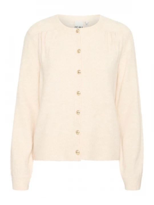 Foto van product ICHI Gebreid vest 'IHLIYANNA CA' beige