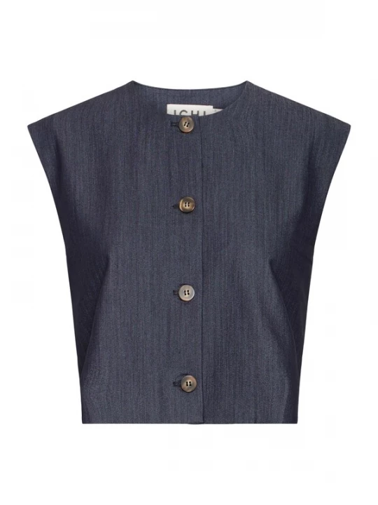 Foto van product ICHI Gilet 'IHJUMI' donkerblauw