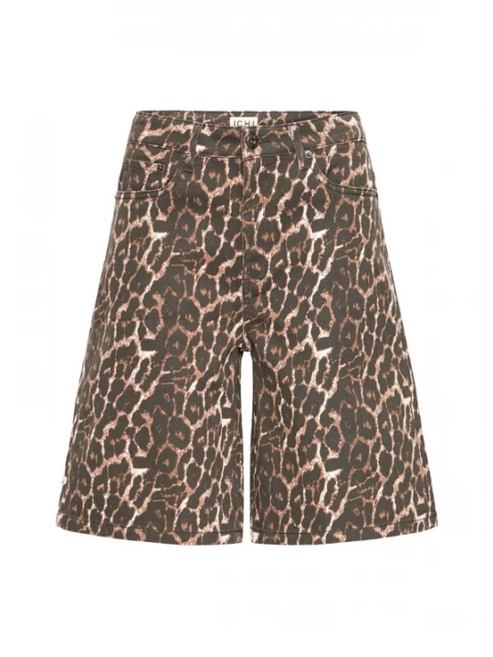 Foto van product ICHI Jeans 'IHBROKES' lichtbeige / brokaat / donkerbruin