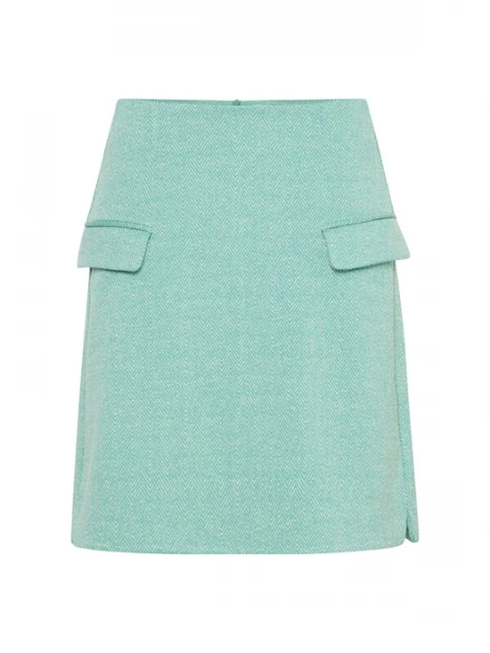 Foto van product ICHI Rok 'IHKate' turquoise