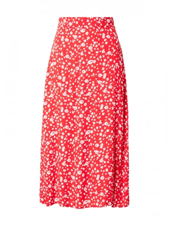 Foto van product ICHI Rok 'IHMARRAKECH' blauw / rood / wit
