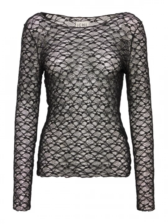 Foto van product ICHI Shirt 'IHDEVON' zwart