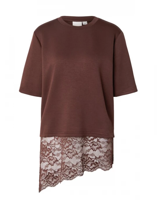 Foto van product ICHI Shirt 'IHKAIWA' chocoladebruin