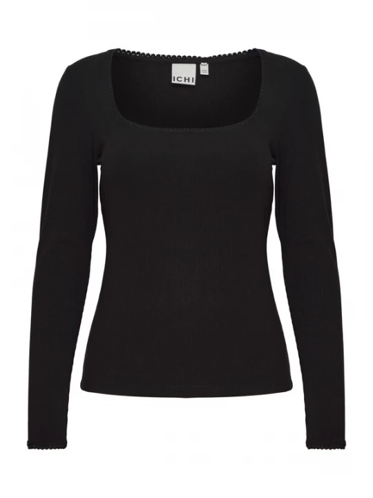 Foto van product ICHI Shirt 'IHPenna' zwart
