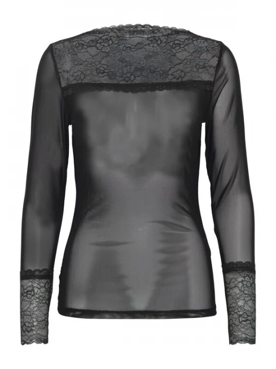 Foto van product ICHI Shirt 'ODETTA' zwart