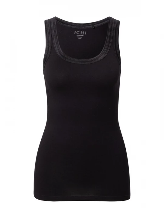 Foto van product ICHI Top 'Zola' zwart