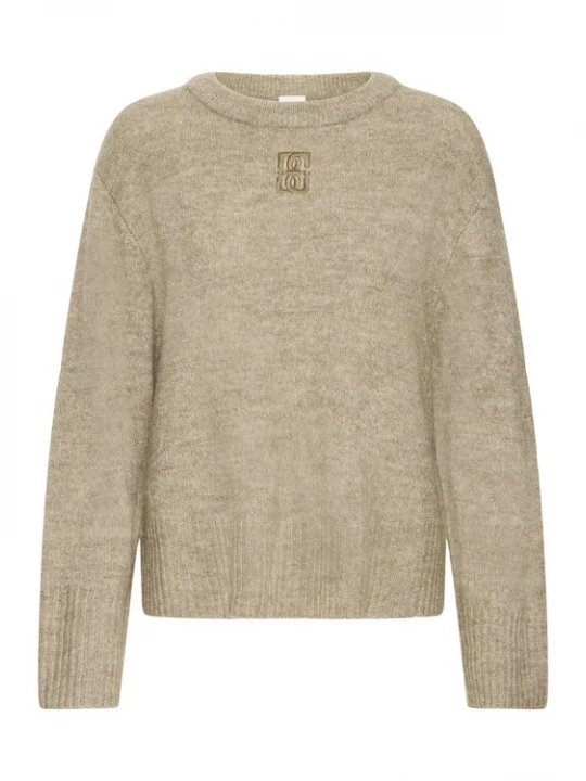 Foto van product ICHI Trui 'BALING' chamois