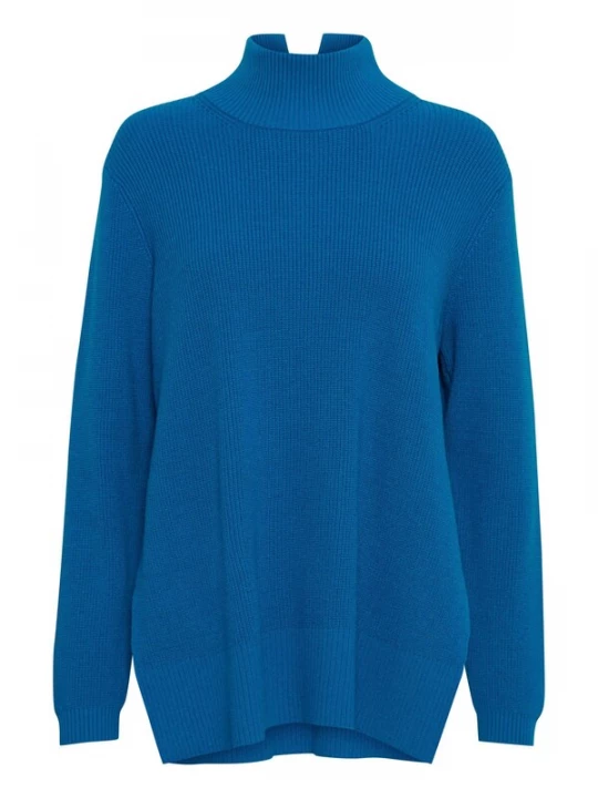 Foto van product ICHI Trui 'Boston' blauw