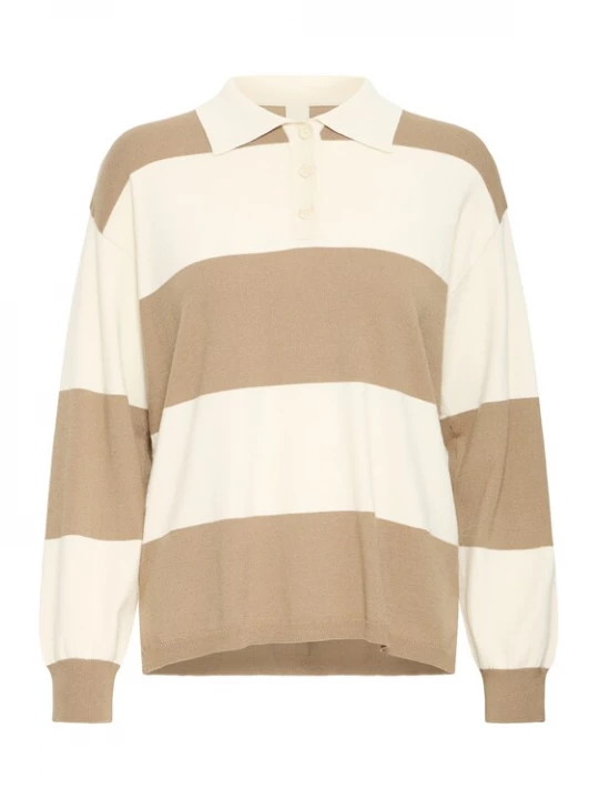 Foto van product ICHI Trui camel